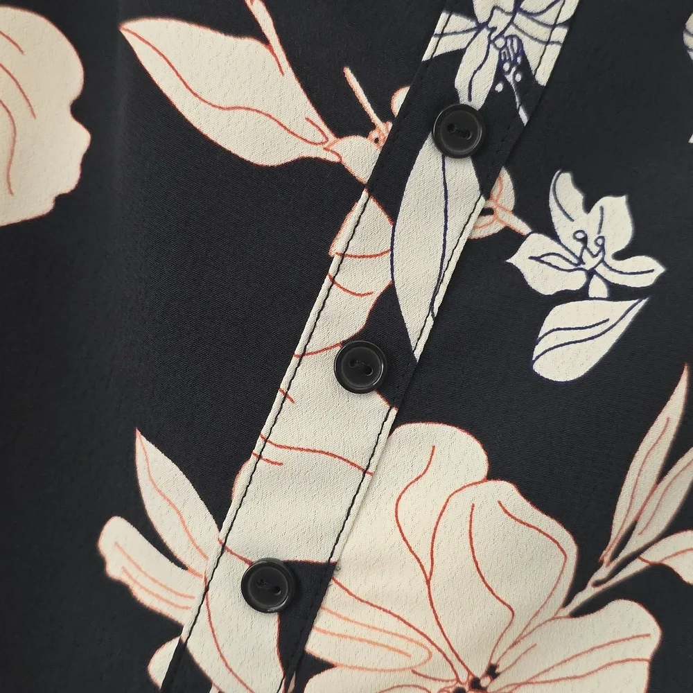 Sanctuary Black and Cream Floral Camisole - Picture 5 of 7